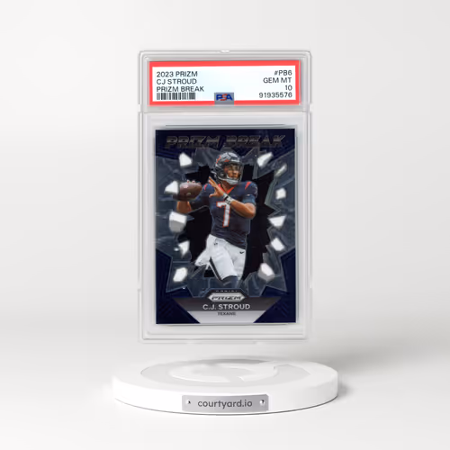 2023 Panini Prizm Prizm Break #PB6 CJ Stroud (PSA 10 GEM MINT)