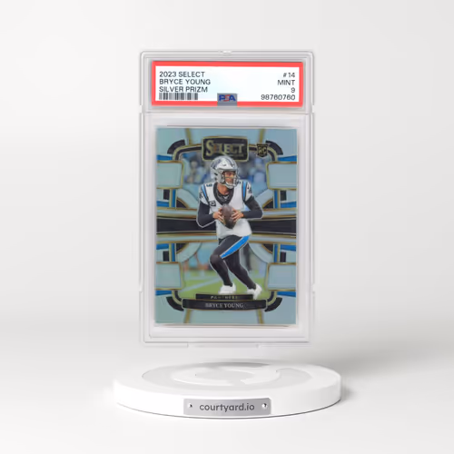 2023 Panini Select #14 Bryce Young - Silver Prizm (PSA 9 MINT)