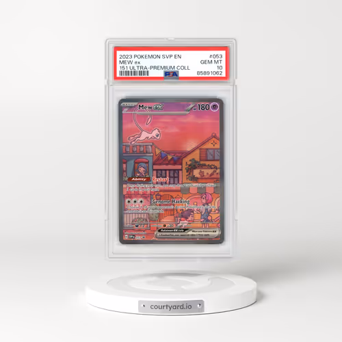 2023 Pokémon Svp EN-SV Black Star Promo #053 Mew EX - Holo 151 Ultra-Premium Collection (PSA 10 GEM MINT)