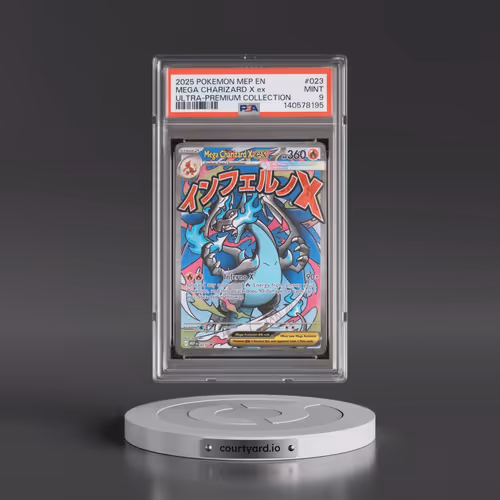 2025 Pokémon Mep EN-Me Black Star Promo #023 Mega Charizard X EX - Holo Mega Charizard X EX Ultra-Pr
