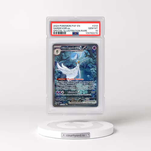 2024 Pokémon Paf EN-Paldean Fates #233 Gardevoir EX - Holo Special Illustration Rare (PSA 10 GEM MIN