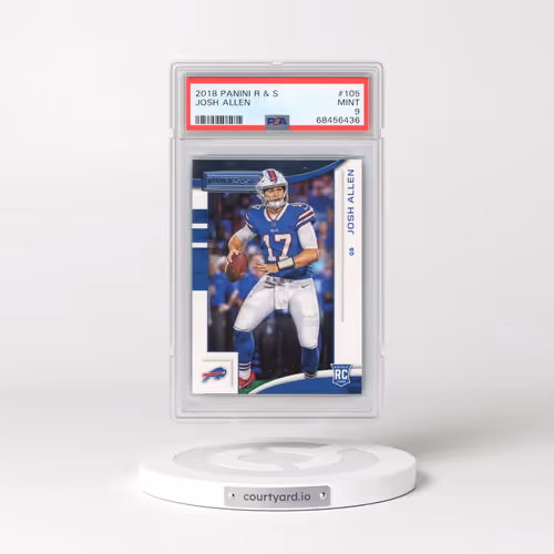2018 Panini Rookies & Stars #105 Josh Allen (PSA 9 MINT)