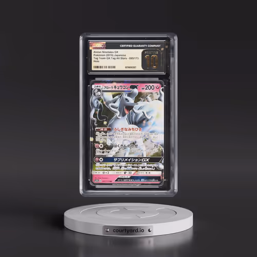 2019 Tag Team GX: Tag All Stars #095/173 Alolan Ninetales GX - Holo (CGC 10 PRISTINE)