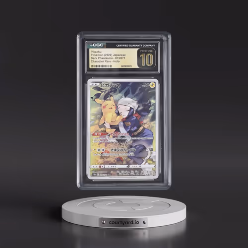 2021 Dark Phantasma #073/071 Pikachu - Character Rare Holo (CGC 10 PRISTINE)