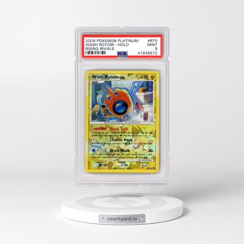 2009 Pokémon Platinum Rising Rivals #RT5 Wash Rotom - Holo (PSA 9 MINT)