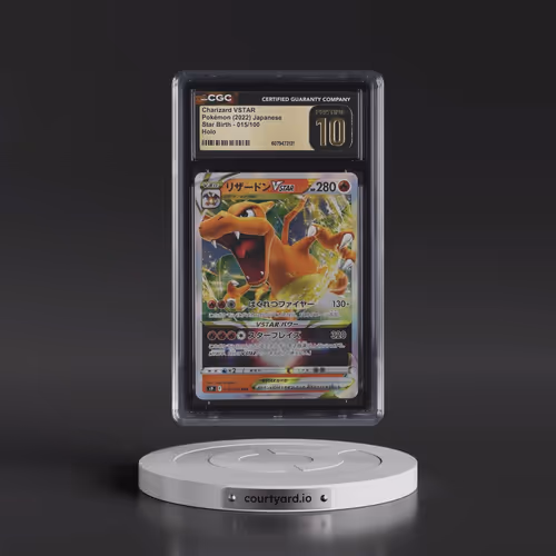 2022 Star Birth #015/100 Charizard VSTAR - Holo (CGC 10 PRISTINE)