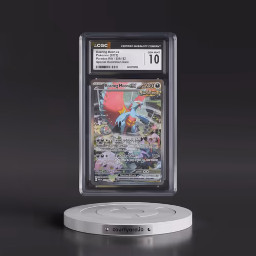 2023 Paradox Rift - PAR EN #251/182 Roaring Moon ex - Special Illustration Rare (Holo) (CGC 10 GEM M