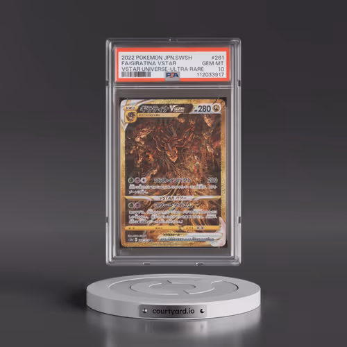2022 Pokémon Sword & Shield Vstar Universe #261 Giratina Vstar - Full Art Ultra Rare (PSA 10 GEM MIN