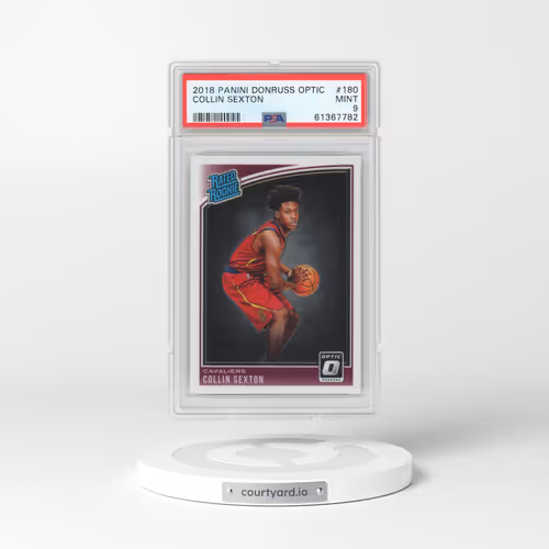 2018 Panini Donruss Optic #180 Collin Sexton (PSA 9 MINT)