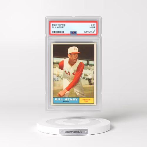 1961 Topps #66 Bill Henry (PSA 9 MINT)