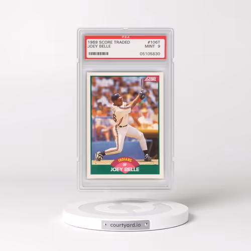 1989 Score Traded #106T Joey Belle (PSA 9 MINT)