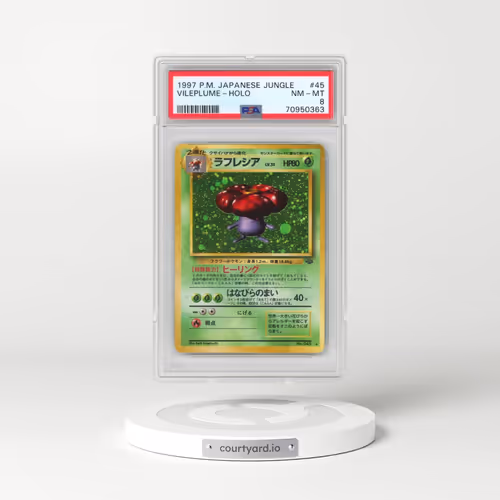 1997 Pokémon Jungle #45 Vileplume - Holo (PSA 8 NM-MT)