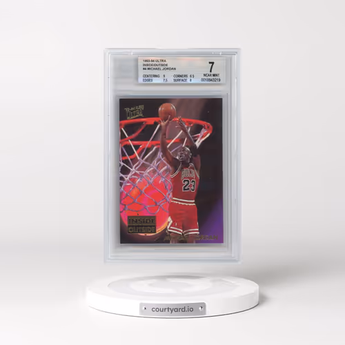 1993 Ultra Inside/Outside #4 Michael Jordan (BGS 7 NM)