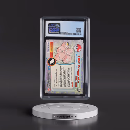 1999 Series 2 (Oval Nintendo Seal) #102 Exeggcute - Silver Foil (CGC 8 NM-MT)