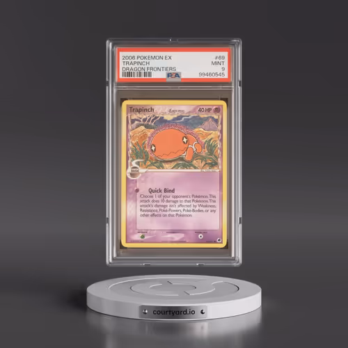 2006 Pokémon EX Dragon Frontiers #69 Trapinch (PSA 9 MINT)