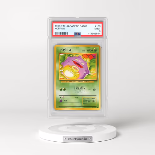 1996 Pokémon Basic #109 Koffing (PSA 9 MINT)