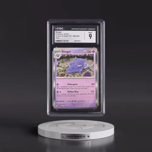 2023 Scarlet & Violet 151 - MEW EN #094/165 Gengar - Holo (CGC 9 MINT)