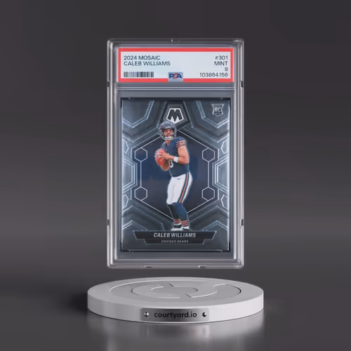 2024 Panini Mosaic #301 Caleb Williams (PSA 9 MINT)