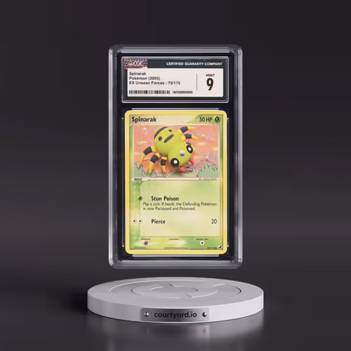 2005 EX Unseen Forces #75/115 Spinarak (CGC 9 MINT)