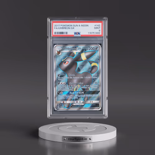 2017 Pokémon Sun & Moon #142 Umbreon GX - Holo Full Art (PSA 9 MINT)
