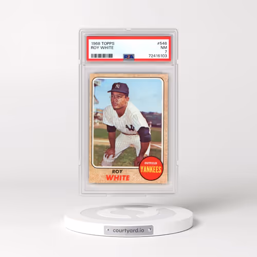 1968 Topps #546 Roy White (PSA 7 NM)