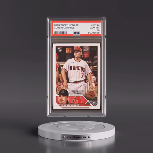 2023 Topps Update #US244 Corbin Carroll (PSA 10 GEM MINT)