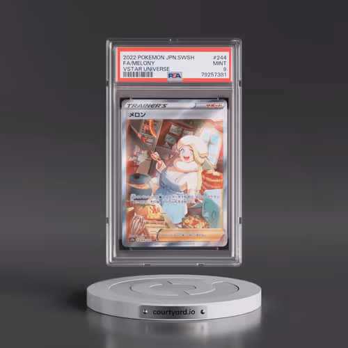 2022 Pokémon Sword & Shield Vstar Universe #244 Melony - Full Art (PSA 9 MINT)