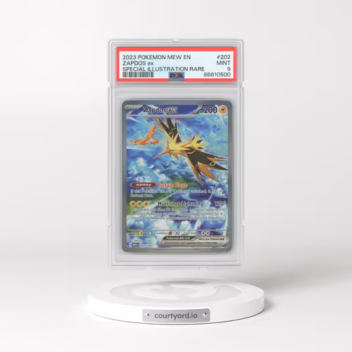 2023 Pokémon 151 #202 Zapdos EX - Full Art Holo (PSA 9 MINT)