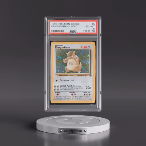 1999 Pokémon Jungle #5 Kangaskhan - Holo (PSA 6 EX-MT)