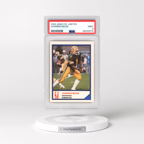1983 Jogo CFL Limited Warren Moon (PSA 9 MINT)
