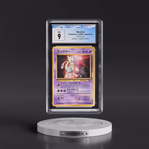 1999 Pokémon CD Promo #150 Mewtwo-Glossy - CD Promo (CGC 9 MINT)
