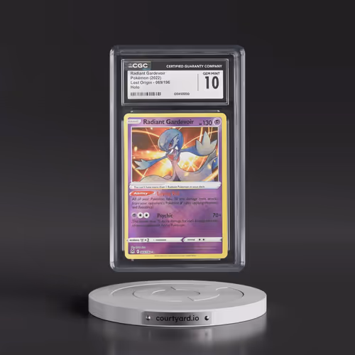 2022 Lost Origin #069/196 Radiant Gardevoir - Holo (CGC 10 GEM MINT)