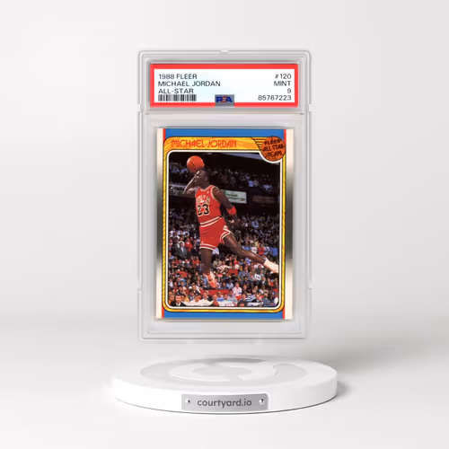1988 Fleer #120 Michael Jordan - All-Star (PSA 9 MINT)