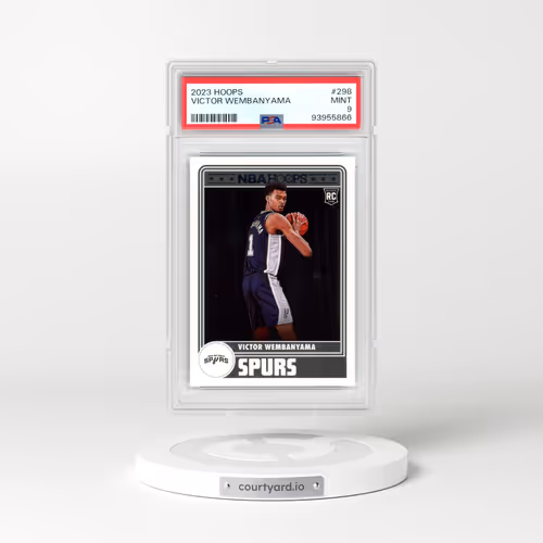 2023 Panini NBA Hoops #298 Victor Wembanyama (PSA 9 MINT)