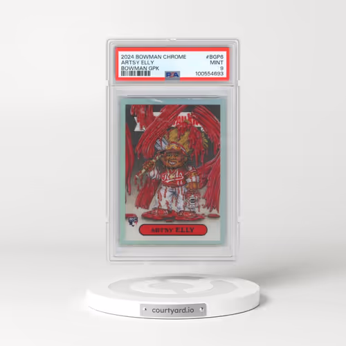 2024 Bowman Chrome Bowman Garbage Pail Kids #BGP6 Elly de La Cruz Artsy Elly (PSA 9 MINT)