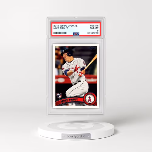 2011 Topps Update #US175 Mike Trout (PSA 8 NM-MT)