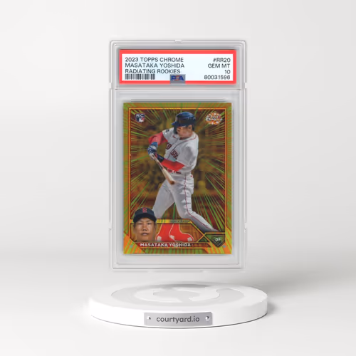 2023 Topps Chrome Radiating Rookies #RR20 Masataka Yoshida (PSA 10 GEM MINT)