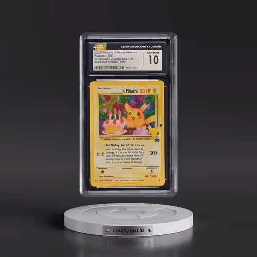 2021 Celebrations - Classic Collection #24 ____'s Pikachu - Black Star Promos Holo (CGC 10 GEM MINT)