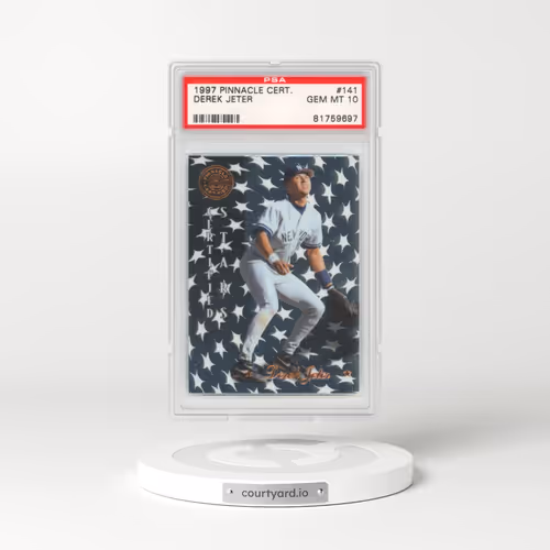 1997 Pinnacle Certified #141 Derek Jeter (PSA 10 GEM MINT)