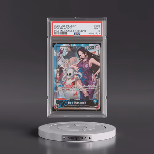 2025 One Piece Promos #038 Boa Hancock - PSA Magazine Exclusive (PSA 9 MINT)