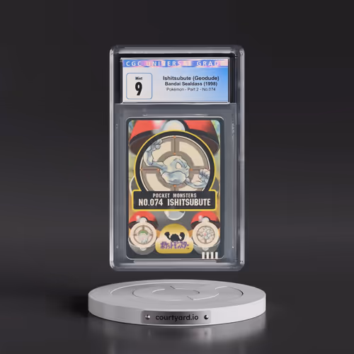 1997 Pokémon - Part 2 #074 Geodude (CGC 9 MINT)