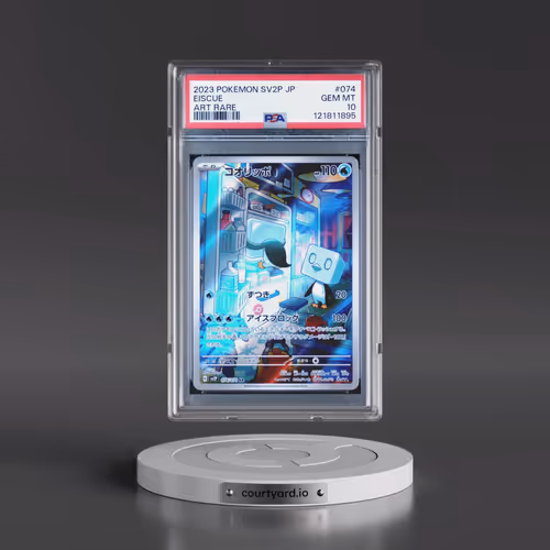 2023 Pokémon Sv2p-Snow Hazard #074 Eiscue - Art Rare (PSA 10 GEM MINT)