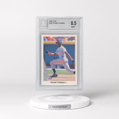 1990 Leaf #300 Frank Thomas (BGS 8.5 NM-MT+)