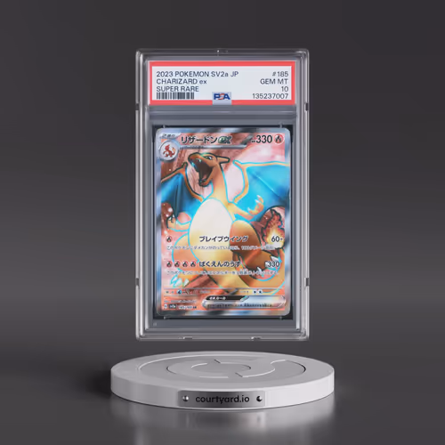 2023 Pokémon Sv2a-Pokémon 151 #185 Charizard EX - Holo Super Rare (PSA 10 GEM MINT)