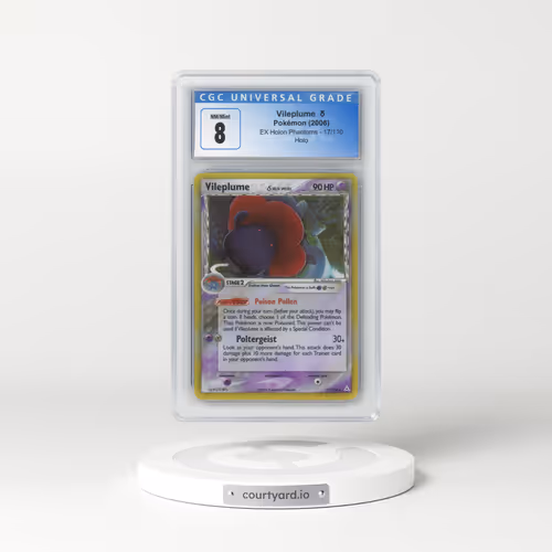 2006 EX Holon Phantoms #17/110 Vileplume δ - Holo (CGC 8 NM-MT)