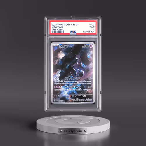 2023 Pokémon Sv2a-Pokemon 151 #183 Mewtwo - Art Rare (PSA 9 MINT)