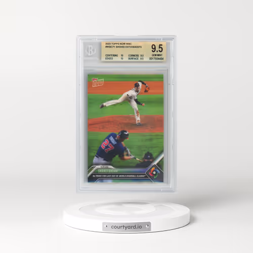2023 Topps Now World Baseball Classic #WBC71 Shohei Ohtani (BGS 9.5 GEM MINT)