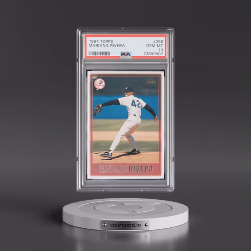 1997 Topps #256 Mariano Rivera (PSA 10 GEM MINT)