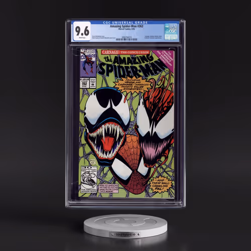 Amazing Spider-Man #363 CGC 9.6 White Pages (Marvel Comics, 6/92) - Universal
