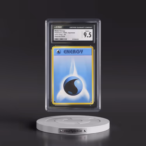 1999 Intro Pack #36 Water Energy - Squirtle Deck (CGC 9.5 MINT+)